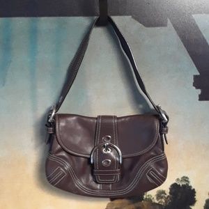 Vintage Brown Coach hobo #10188